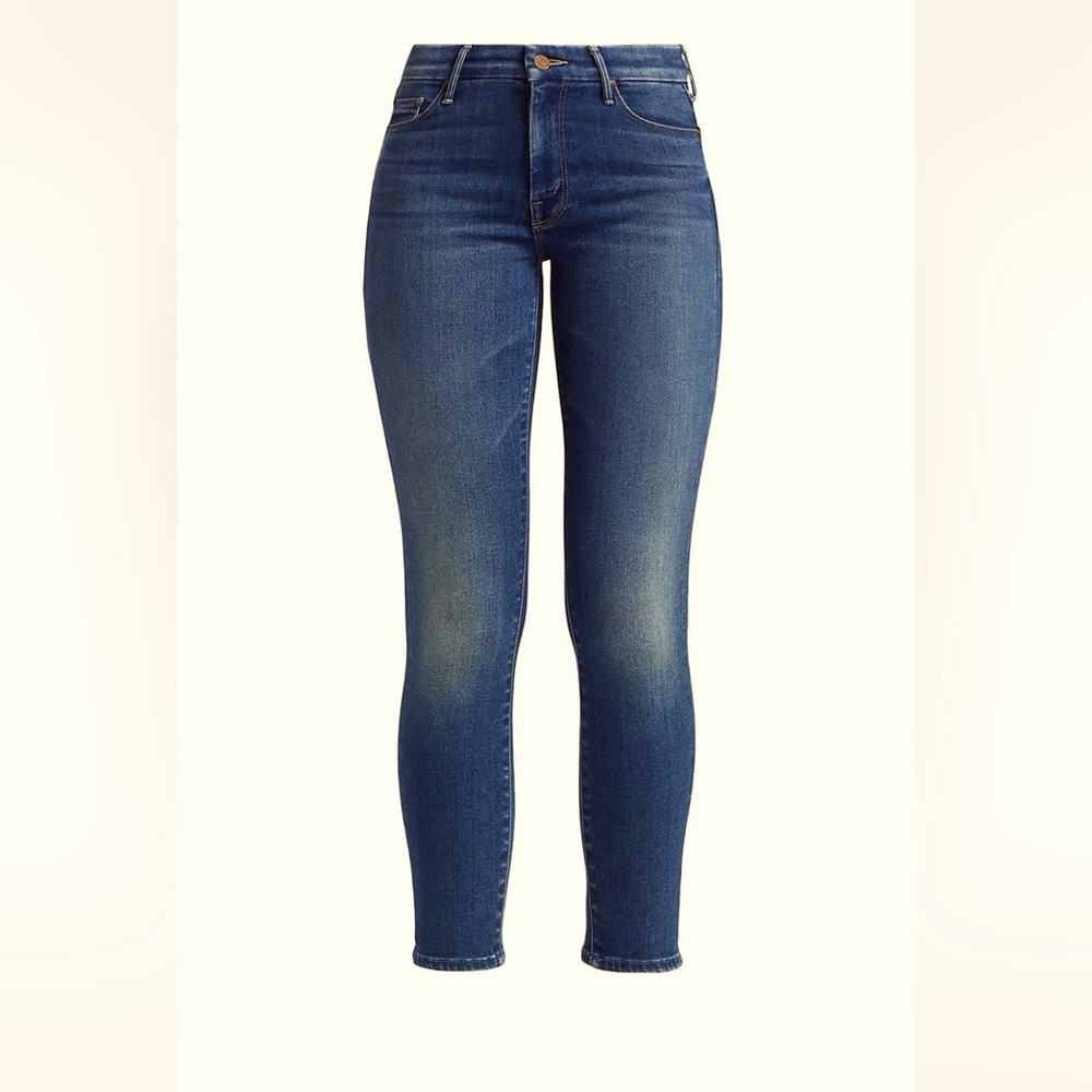 Mother Denim The Looker Crop On The Edge